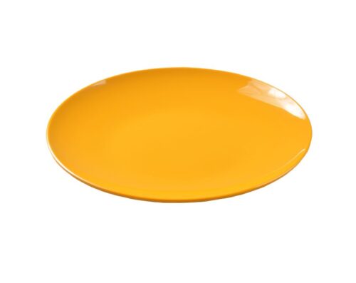 Płytki talerz z melaminy pomarańczowy śr.230mm (pomarańczowy) 28179
