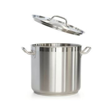 Garnek ze stali nierdzewnej z pokrywką 98L Premium Szron PRE5050